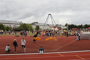 Grundschulsporttag auf dem Hohekreuz-Sportplatz