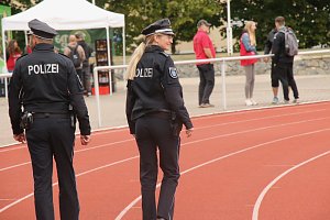 Grundschulsporttag auf dem Hohekreuz-Sportplatz