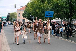 Peter Blei unterwegs beim Ellricher Sch&uuml;tzenfest