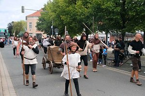 Peter Blei unterwegs beim Ellricher Sch&uuml;tzenfest