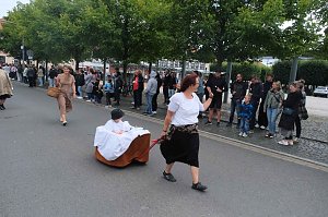 Peter Blei unterwegs beim Ellricher Sch&uuml;tzenfest