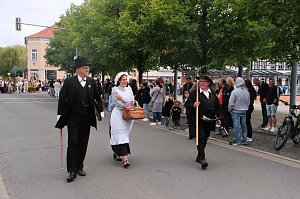 Peter Blei unterwegs beim Ellricher Sch&uuml;tzenfest