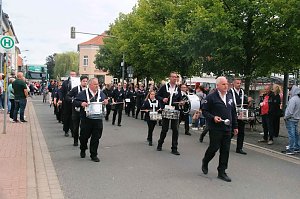 Peter Blei unterwegs beim Ellricher Sch&uuml;tzenfest