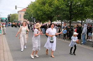 Peter Blei unterwegs beim Ellricher Sch&uuml;tzenfest