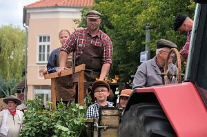 Peter Blei unterwegs beim Ellricher Sch&uuml;tzenfest