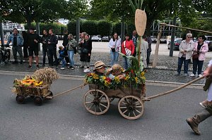 Peter Blei unterwegs beim Ellricher Sch&uuml;tzenfest