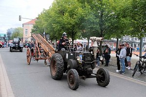 Peter Blei unterwegs beim Ellricher Sch&uuml;tzenfest