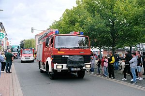 Peter Blei unterwegs beim Ellricher Sch&uuml;tzenfest