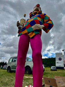 Strohpuppenfest und Strohzirkus in Gro&szlig;lohra