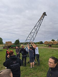 Strohpuppenfest und Strohzirkus in Gro&szlig;lohra