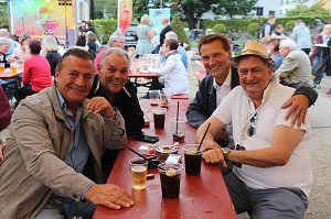 Vierter BaLaTon-Abend des Jahres vor dem Friederikenschl&ouml;sschen in Bad Langensalza