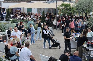 Vierter BaLaTon-Abend des Jahres vor dem Friederikenschl&ouml;sschen in Bad Langensalza