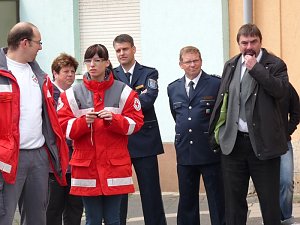 Rettungsarbeiten vor Ort