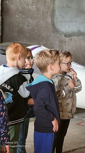 Besuch auf dem Flugplatz