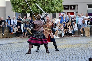 Rittergruppe HEROLD beim 31. Mittelalterstadtfest in Bad Langensalza