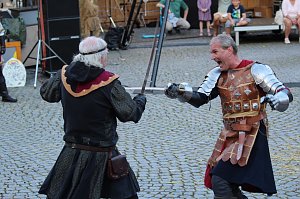 Rittergruppe HEROLD beim 31. Mittelalterstadtfest in Bad Langensalza