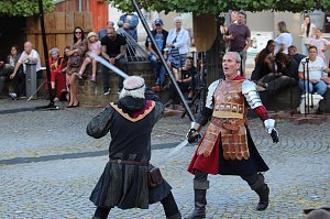 Rittergruppe HEROLD beim 31. Mittelalterstadtfest in Bad Langensalza