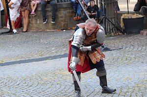 Rittergruppe HEROLD beim 31. Mittelalterstadtfest in Bad Langensalza