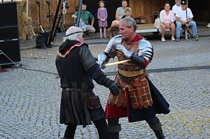 Rittergruppe HEROLD beim 31. Mittelalterstadtfest in Bad Langensalza
