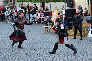 Rittergruppe HEROLD beim 31. Mittelalterstadtfest in Bad Langensalza