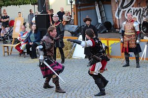 Rittergruppe HEROLD beim 31. Mittelalterstadtfest in Bad Langensalza