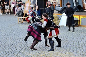 Rittergruppe HEROLD beim 31. Mittelalterstadtfest in Bad Langensalza