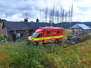 Waldbrand&uuml;bung der Feuerwehren 