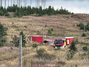 Waldbrand&uuml;bung der Feuerwehren 