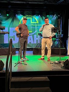 Jubiläumsfeier des "Modus Pflegeprojekt 24" im Clubhaus in Nordhausen