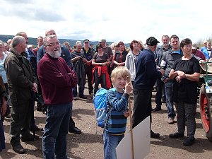 Demo gegen Schweinemastanlage