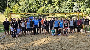 Sommerliches Volleyballturnier