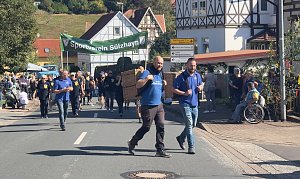 Historischer Festumzug in S&uuml;lzhayn