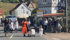 Historischer Festumzug in S&uuml;lzhayn