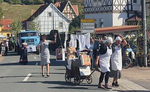 Historischer Festumzug in S&uuml;lzhayn