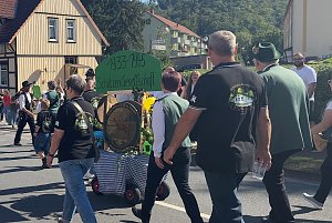 Historischer Festumzug in S&uuml;lzhayn