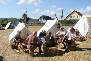 Nachstellung der Bauernschlacht bei Bad Frankenhausen