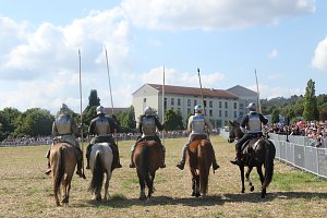 Nachstellung der Bauernschlacht bei Bad Frankenhausen