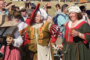 Nachstellung der Bauernschlacht bei Bad Frankenhausen