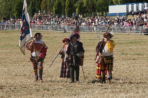 Nachstellung der Bauernschlacht bei Bad Frankenhausen