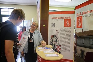 Volles Haus zur Berufsmesse "BAM" im Bleicher&ouml;der Kulturhaus