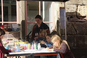 Nordhausen zusammen feiert auf dem Rathausplatz