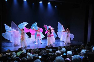Peter Blei unterwegs beim Theaterfest