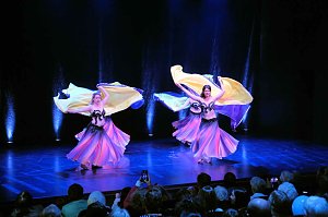 Peter Blei unterwegs beim Theaterfest