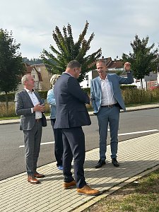 Stippvisite aus Erfurt bei den WBG Objekten in Bleicherode