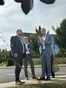 Stippvisite aus Erfurt bei den WBG Objekten in Bleicherode
