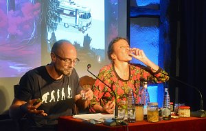 Der dritte Festivaltag des "Mordsharz" fand im Tabakspeicher in Nordhausen statt
