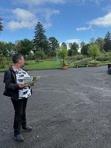 Die Herzsportgruppe machte sich auf den Weg nach Nebra und zu duftenden Rosen