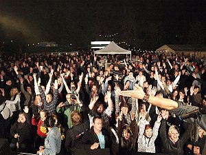 Rock im Waldbad