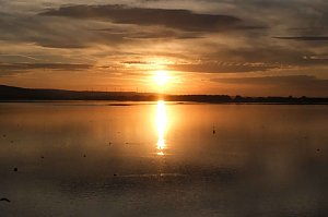 Peter Blei unterwegs am Stausee Kelbra