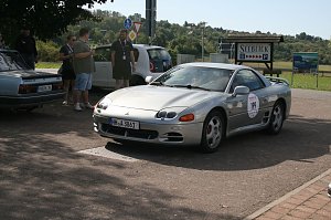 Der Stausee Kelbra war am Wochenende Etappenziel f&uuml;r die Youngtimer der Creme 21 Tour